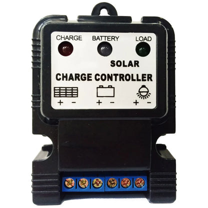 Controlador Carga Solar 10A 6V/12V Auto Identificación Accesorios Sistema PV