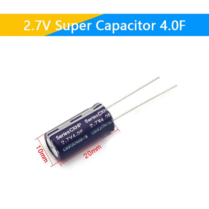Supercapacitores Farad 2.7V - Varios Valores (0.5F a 60F)
