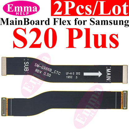2 Flex de Placa Principal para Samsung Galaxy (Varias Series, Conexión LCD)