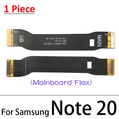 Cable Flex Conexión Múltiple (Puerto Carga, Placa Base, LCD) para Samsung Note 10 Lite/Note 20/S10 Plus/S20 FE (Nota: Verificar parte exacta)