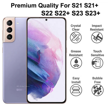 Pack 3 Protectores Pantalla 5G para Samsung Galaxy S21 / S22 (Nota: Título original poco claro, optimizado según interpretación)