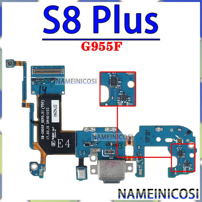 Placa Módulo Puerto Carga USB Dock para Samsung Galaxy S6/S7/S8/S9 Edge/Plus (G920/G925/G930/G950/G955/G960/G965 F/U)