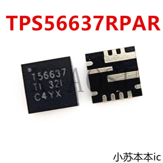 Chip Alimentación DC-DC TPS56637RPAR (Marcado T56637) (VQFN-10) (Nuevo Original, 2-5 Unidades)