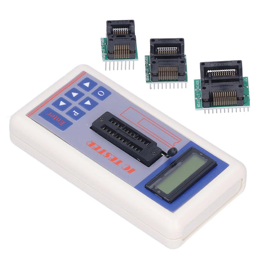Tester Circuitos Integrados (IC) TSH-06F - Medidor Transistores (Modos 5V/3.3V/Auto)