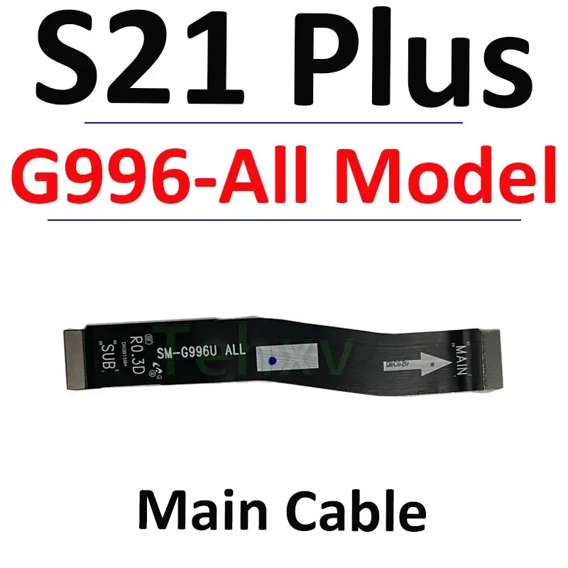 Antena de señal, bobina NFC, puerto de carga inalámbrico, placa conectora, micrófono, Cable LCD para Samsung Galaxy S21 Plus G996B G996U