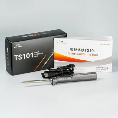Original TS101 Portable Soldering Iron TS-BC2 PD3.1 90W TS100 Upgrade Adjustable Temperature Digital
