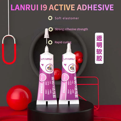 Pegamento Activo Universal LANRUI I9 para Marco/Tapa Trasera Pantalla LCD Móvil/Notebook (Reparación Despegado, Sellador Impermeable)