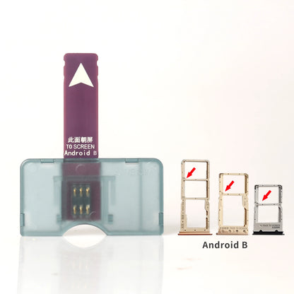 Tarjeta Universal Test Señal IP para iPhone/Android (Samsung/Xiaomi/Huawei) - Herramienta Prueba SIM (Alta Calidad)