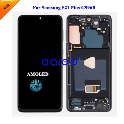 Pantalla AMOLED con Marco para Samsung Galaxy S21 Plus 5G (Digitalizador Táctil)