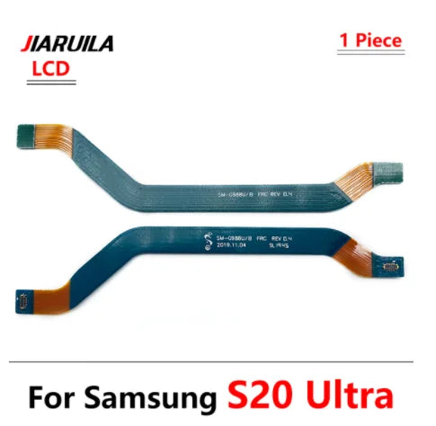 Nuevo para Samsung S20 S21 S22 S23 S24 Plus Ultra Fe 4G 5G antena de señal conector de Tablero Principal placa base LCD Cable flexible