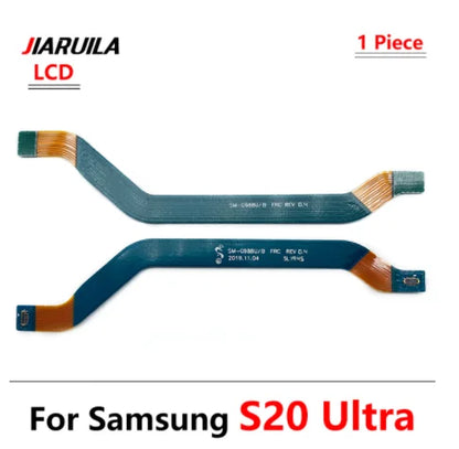 Nuevo para Samsung S20 S21 S22 S23 S24 Plus Ultra Fe 4G 5G antena de señal conector de Tablero Principal placa base LCD Cable flexible
