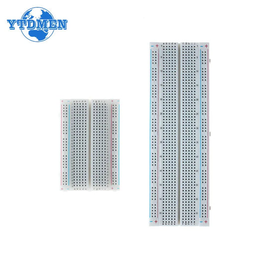 Breadboard Jumper Wire Dupont Line Kit MB102 ZY-204 400 Tie Points Solderless PCB Breadboard DIY Mini Test Protoboard Kits