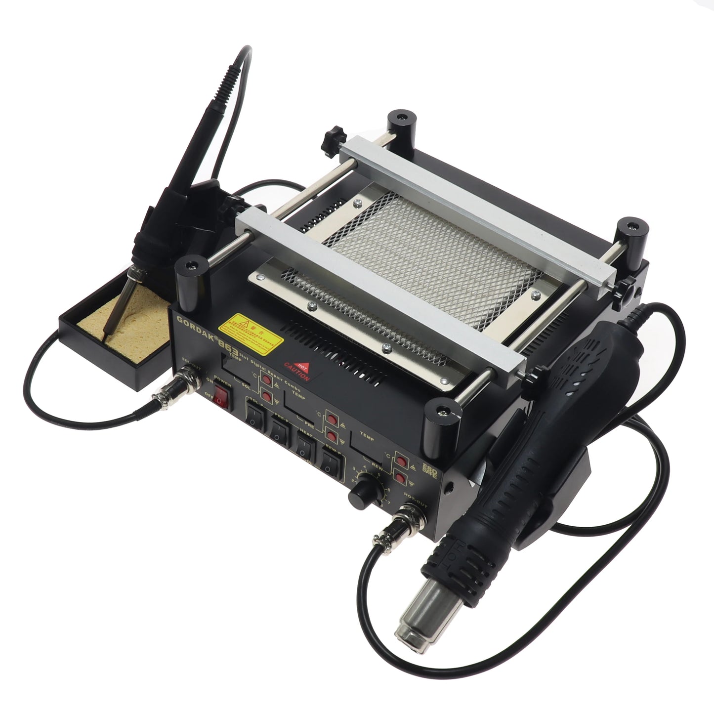 100% Original GORDAK 863 3 in 1 Welding Station Hot Air Rework Station Preheating Station For Soldering&Soldering Iron Electric