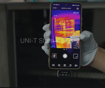 Termógrafo Móvil UNI-T UTi260M para Android (Tipo C) - Herramienta Temperatura Módulo PCB/Electrónico