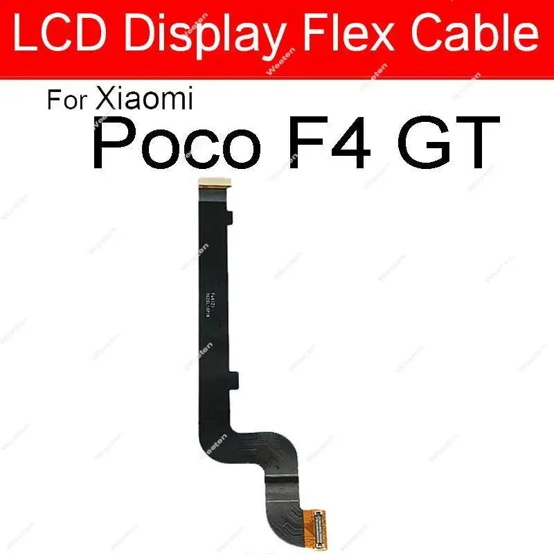 For Xiaomi Poco X4 Pro 5G Poco X4 F4 GT M4 Pro 4G 5G M5s X5 Pro Motherboard LCD Display Connector Flex Cable Replacement Parts