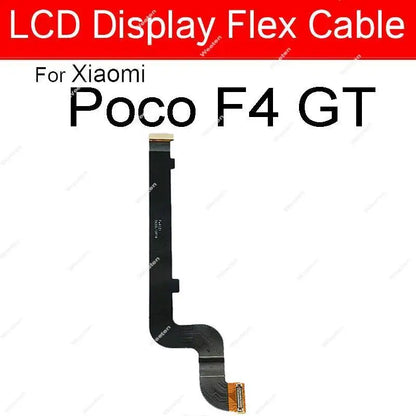 For Xiaomi Poco X4 Pro 5G Poco X4 F4 GT M4 Pro 4G 5G M5s X5 Pro Motherboard LCD Display Connector Flex Cable Replacement Parts