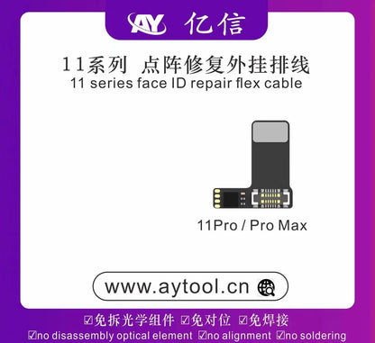 AY A108 BOX Face ID Programmer For iPhone X-15 Pro Max Dot Matrix Projector Repair True Tone Fix Battery Health Data Change Tool