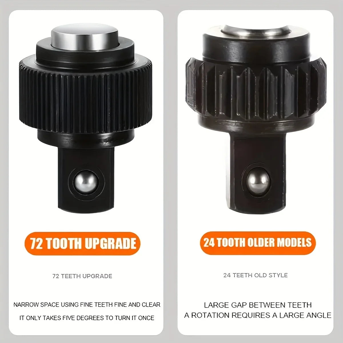 Juego Llaves Vaso Tubo con Ratchet (1/4", 3/8", 1/2") Herramientas Mano para Reparación Auto/Mecánica