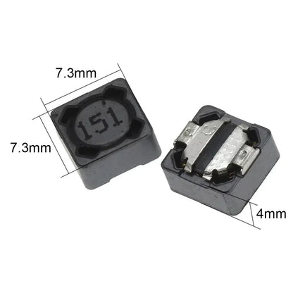 Inductor de Potencia SMD CD74R 7.7x4mm - Varios Valores (2.2uH a 470uH) - Lote 20 Piezas