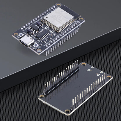 Placa Desarrollo ESP32 (30 Pines, ESP32-WROOM-32S/32D) Módulo Inalámbrico WiFi Bluetooth Doble Núcleo Bajo Consumo