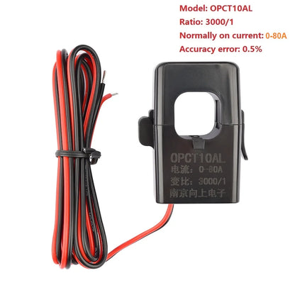 Transformador Corriente Núcleo Partido Miniatura OPCT10AL 0-60A (Ratio 1000:1 a 3000:1)
