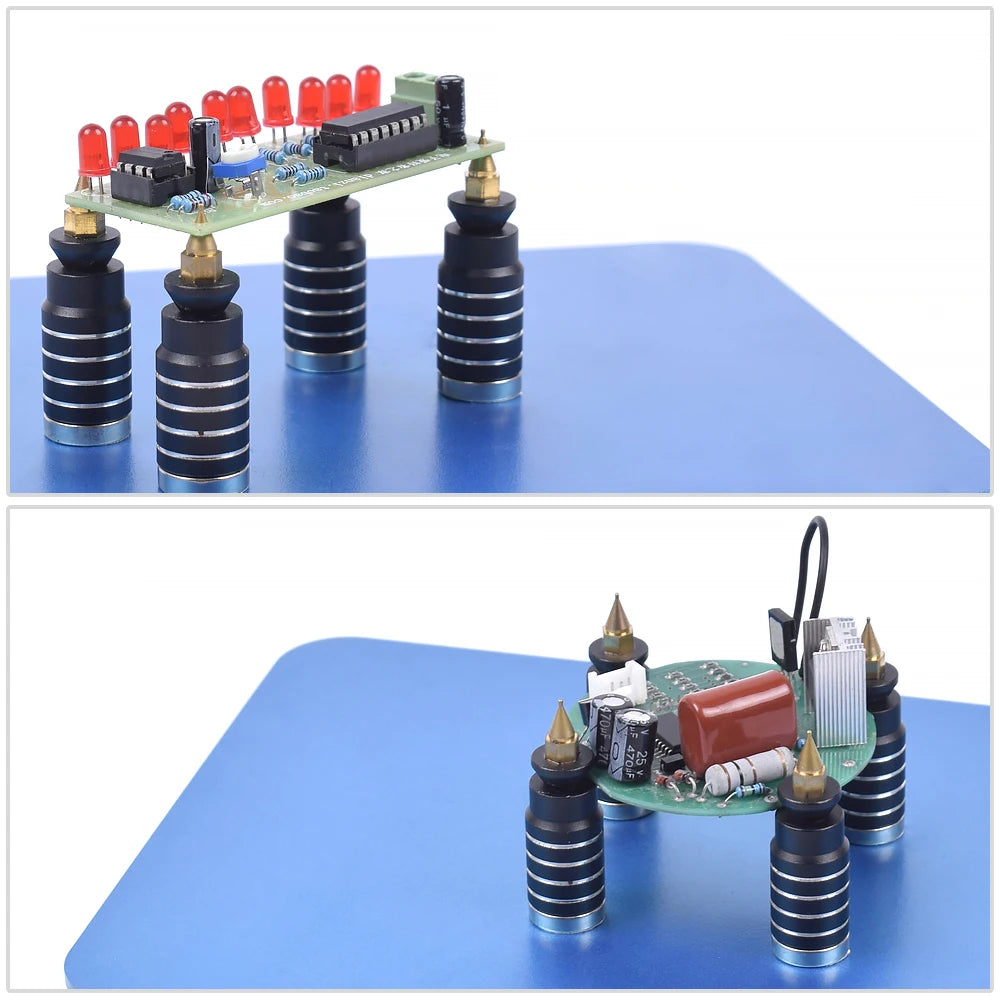 Soporte Placa Circuito PCB NEWACALOX con 4 Bases Magnéticas Fuertes para Soldadura/Reparación/Modelismo/DIY/Joyería