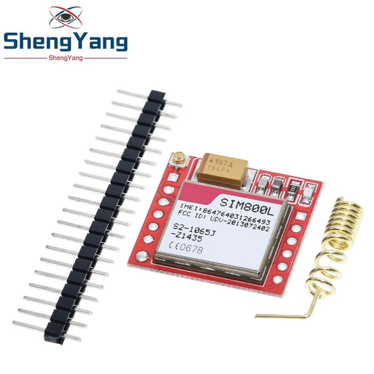 Módulo GSM/GPRS TZT SIM800L (MicroSIM, Quad-Band, Serial TTL) Placa Core