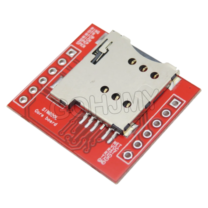 Módulo GSM/GPRS SIM800L (Quad-Band) con Antena PCB y Placa Micro SIM para Arduino (Rojo/Azul)