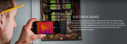 Cámara Termográfica Digital FLIR ONE Pro para ISO (Type-C) y Android (Precio Económico - Último Modelo 2023)