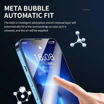 Protector Pantalla Cristal Templado para iPhone 7/8 Plus / X/XR/XS Max / 11-16 Pro Max/Mini (Pack 3 Unidades)