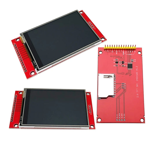 Módulo Display Pantalla TFT LCD Puerto Serie SPI 2.8" Driver ILI9341 HD Táctil 240x320