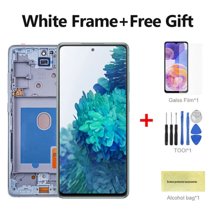 Pantalla AMOLED para Samsung Galaxy S20 FE 4G/5G pantalla LCD montaje de pantalla táctil para Samsung S20 FE G780 G781 reemplazo de pantalla