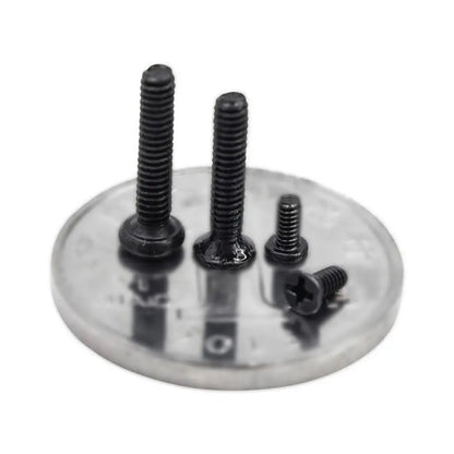 Set Mini Tornillos Acero Inoxidable 18 Tamaños para Reloj/Gafas/Electrónica Accesorio Reparación (500 Piezas)
