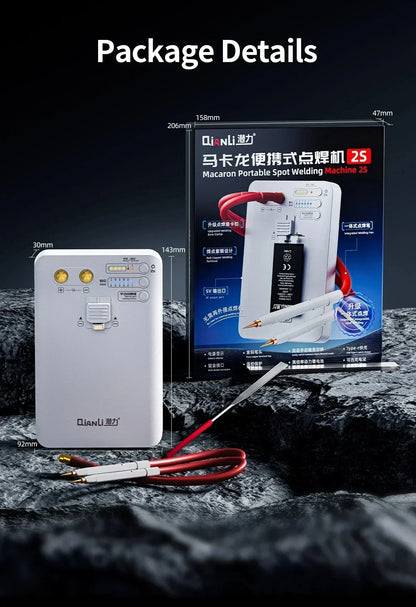 Qianli Macaron Max 2 Spot Welding Machine Adjustable 6 Speed Pulse Time Micro Spot Welder for Phone 11-15PM Battery repair tools