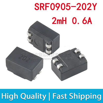 Choque Modo Común Moldeado SMD 0905 - Varios Valores (10uH a 2mH) - Lote 5 Piezas