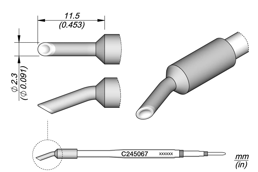 JBC C245 Original Soldering Iron Tips C245157E C245938 Professional Welding Head Suitable For JBC Soldering Station