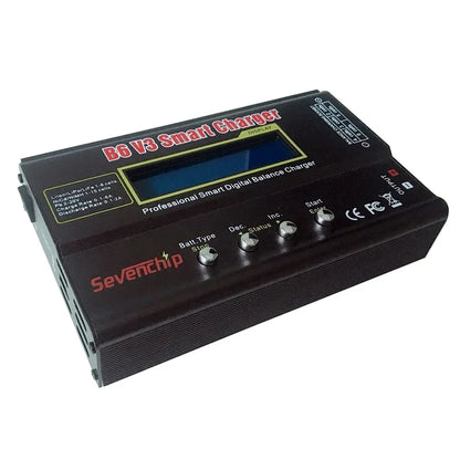 iMAX B6 V3 80W 6A Battery Charger LiHv Lipo NiMh Li-ion Ni-Cd Digital RC Charger Lipro Balance Charger Discharger 15V 6A Adapter