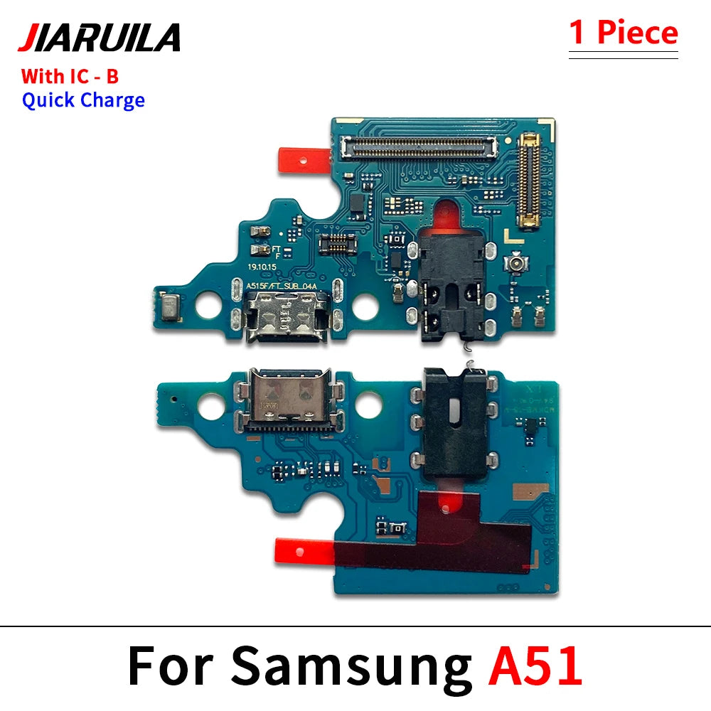 Cable Flex Conector USB Carga / Micrófono / Placa Principal / LCD para Samsung Galaxy A21S/A31/A41/A51/A70/A71