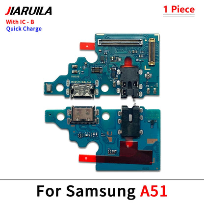 Cable Flex Conector USB Carga / Micrófono / Placa Principal / LCD para Samsung Galaxy A21S/A31/A41/A51/A70/A71