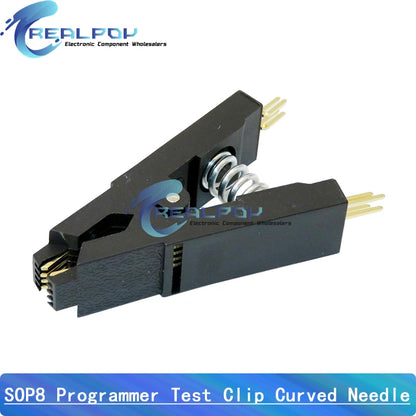 Kit Programador USB CH341A/CH341B 24/25 Series EEPROM Flash BIOS + Clip Test SOP8/SOP16/SOIC8/SOIC16 Clamp