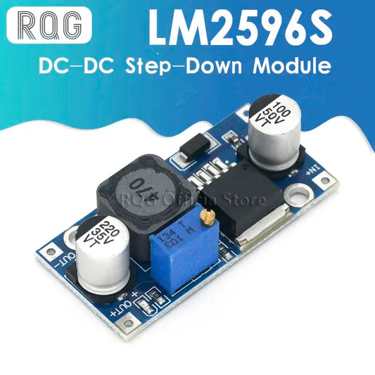 Módulo Fuente Alimentación Step-Down LM2596S DC-DC 3A Ajustable 24V/12V/5V/3V