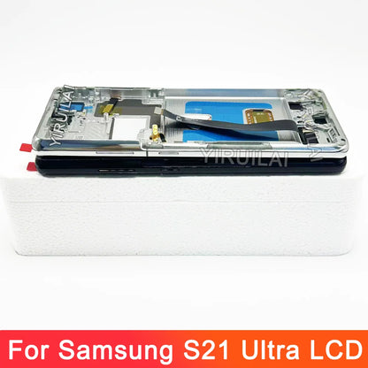 Pantalla OLED 6.67'' con Marco para Samsung Galaxy S21 Ultra 5G (Digitalizador Táctil)