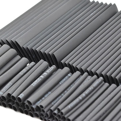Kit Tubo Termoretráctil 2:1 Envoltura Cable Aislante Protección Conexión (127/530/580 Piezas) (Opción Pistola Aire Caliente)