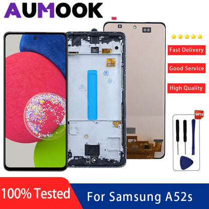 Pantalla AMOLED con Digitalizador Táctil para Samsung Galaxy A52s 5G (SM-A528B / SM-A528B/DS / SM-A528N) (Ensamblaje)