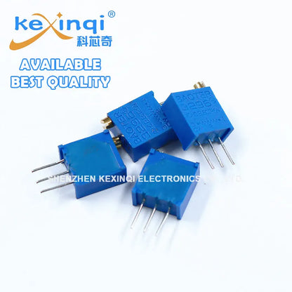 26pcs/set 3296W Potentiometer kit 100R 200R 500R 1K 2K 5K 10K 20K 50K 100K 200K 500K 1M Variable Resistors Set 13values x 2PCS