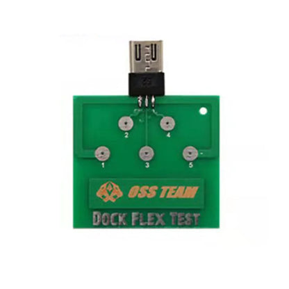 Placa PCB Test Micro USB / Tipo-C - Tester Flex Carga Dock para iPhone (U2) / Android