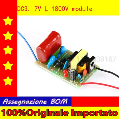 Módulo Booster Elevador Voltaje DC 3V-7V a 1800V-2000V Pulso Arco Bobina Ignición