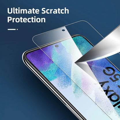 Protector de pantalla de cristal templado 99D para Samsung Galaxy S21FE 4G 5G, 1 a 4 piezas