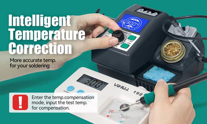 YIHUA 982 Repaid Heating Soldering Iron Staion Compatibled C210 Solder Iron Handle Electronic Welding Rework Station