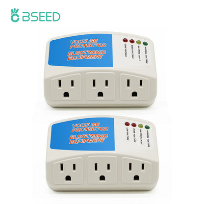 Protector Sobretensión Enchufe Pared Triple US 120V BSEED (Pack 2/3)